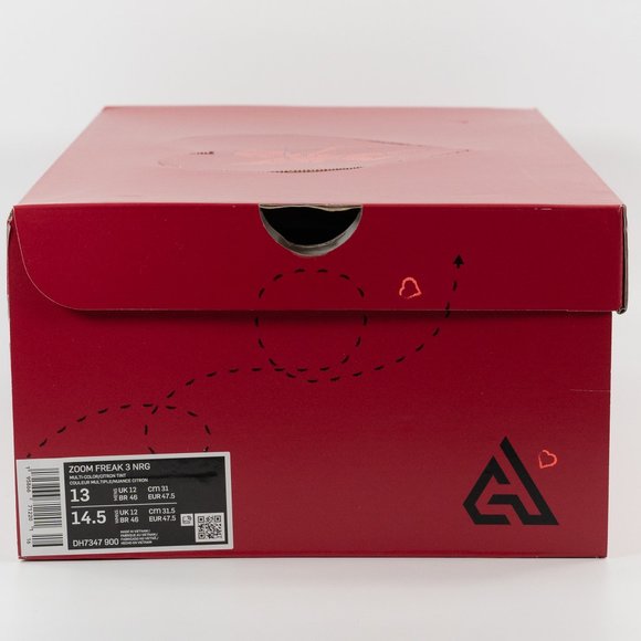 Nike Zoom Freak 3 NRG \'Valentine\'s Day\' DH7347-900 Giannis Basketball Sneakers main image 2